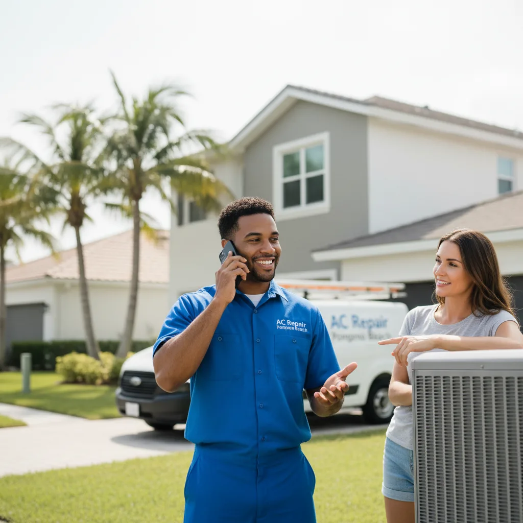 AC Repair Pompano Beach customer support in Suwanee
